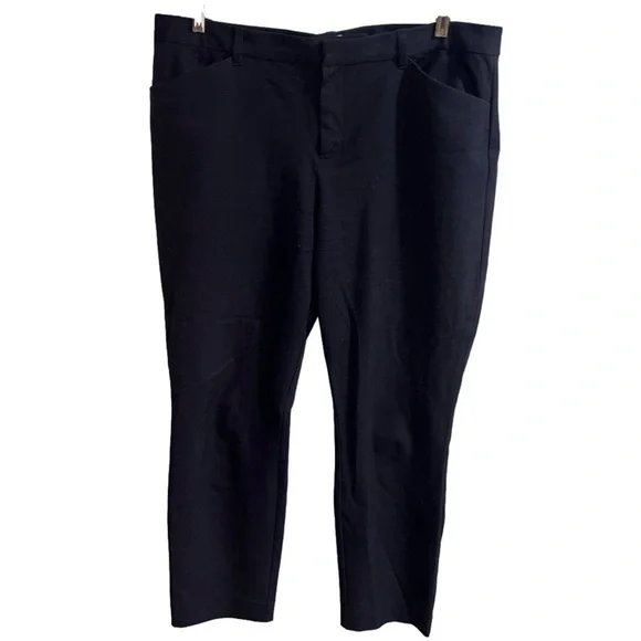 Gap- Navy signature skinny ankle pants