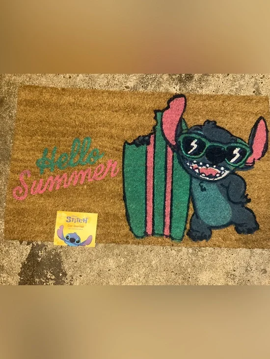 Disney Stitch Summer Doormat