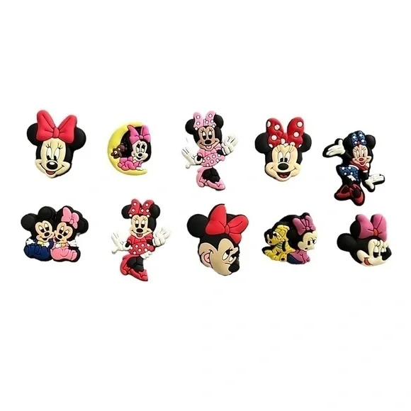 Jibbitz - Knockoffs (set of 10) Minnie Mouse & Friends