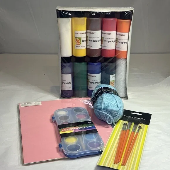 K12 EARLY AMERICAN Art Course Kit Homeschool Yarn Construction Paper‎