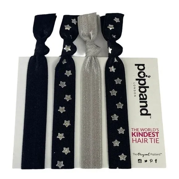4 hair bands from Popband of London -  NEW