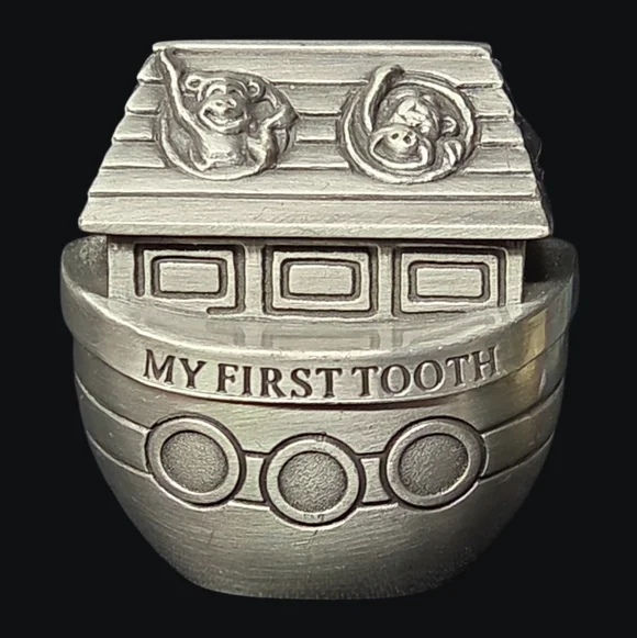 Noah's Ark Silver Keepsake Boxes For 