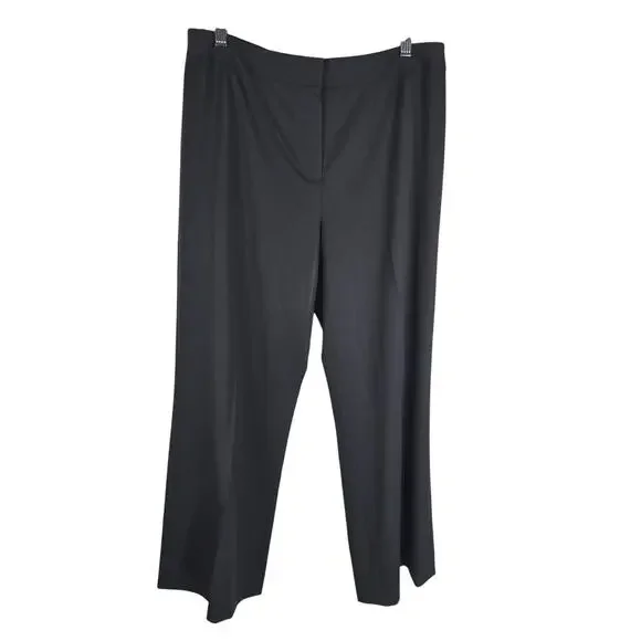 Lafayette 148 New York Steel Gray Women's Closet Staple Business Dress Pants 10