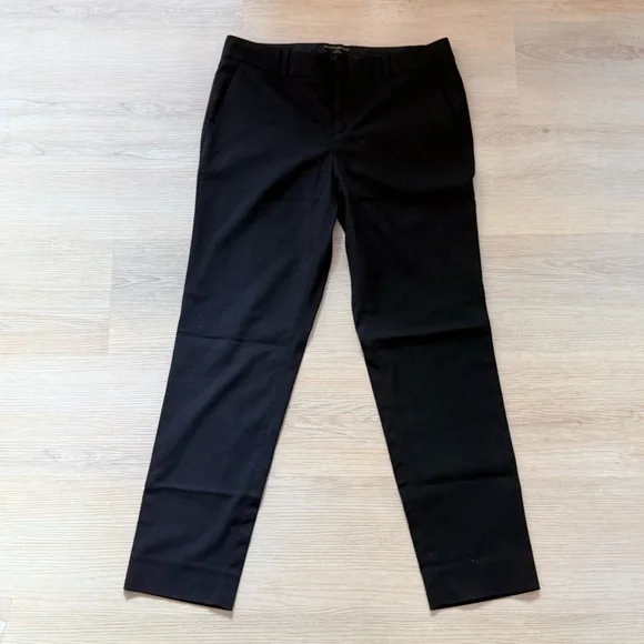 Banana Republic Hampton Fit Black Dress Pants