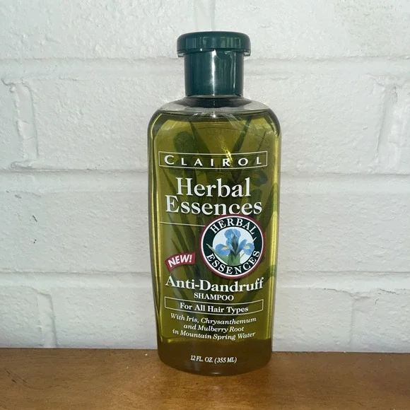 Vintage Clairol Herbal Essences Anti-Dandruff Shampoo 12 Oz.