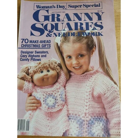 Woman's Day Super Special September 1985 Granny Squares & Needlework