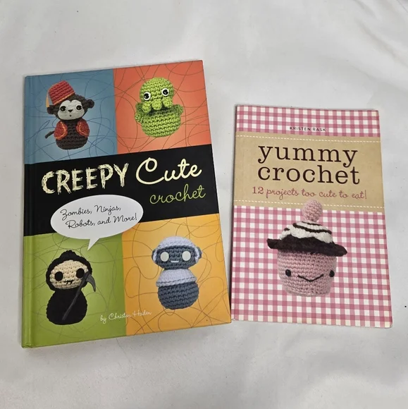 Creepy Cute Crochet‎ and Yummy Crochet kawaii craft books