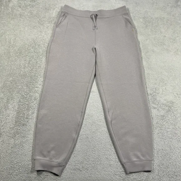 Rhone DreamGlow Jogger Sweatpants Womens XL Lounge High Rise Dove Gray
