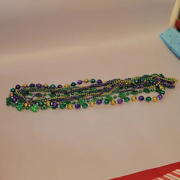 Assorted Plastic Beaded Necklaces