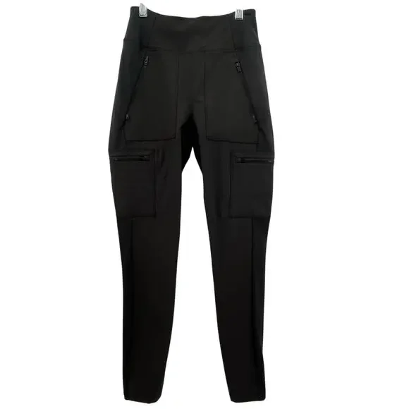 Athleta Women's Cargo Tight Leggings, Black, Sz. 0  Hiking Climbing Athleisure‎