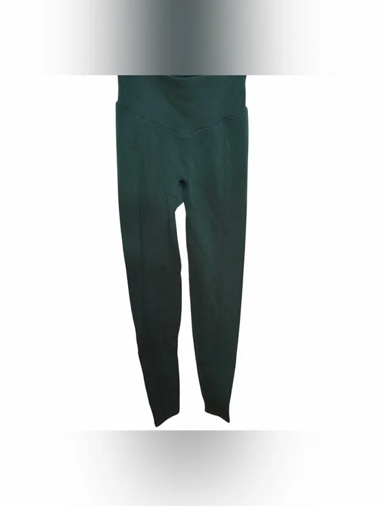 NWT PINK Victoria’s Secret High-Waist Leggings XS – Dark Green