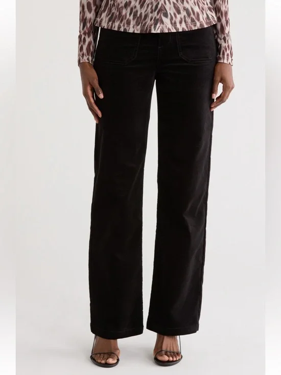 Sanctuary Supernova Velvet Wide Leg Pant