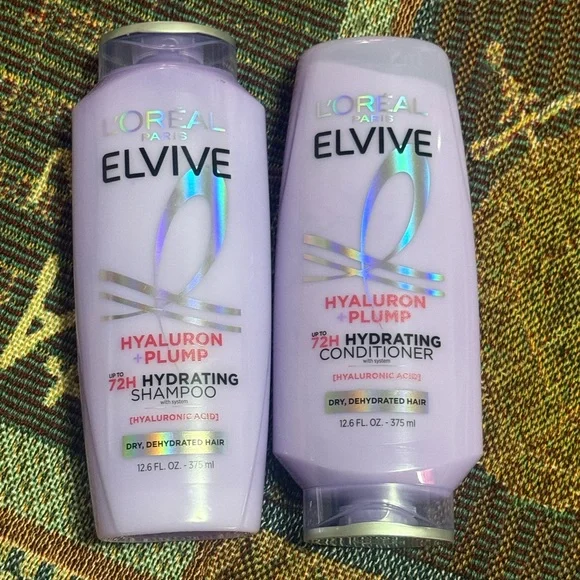 L'Oreal Elvive Hyaluron Plump Hydrating Set - Light Purple