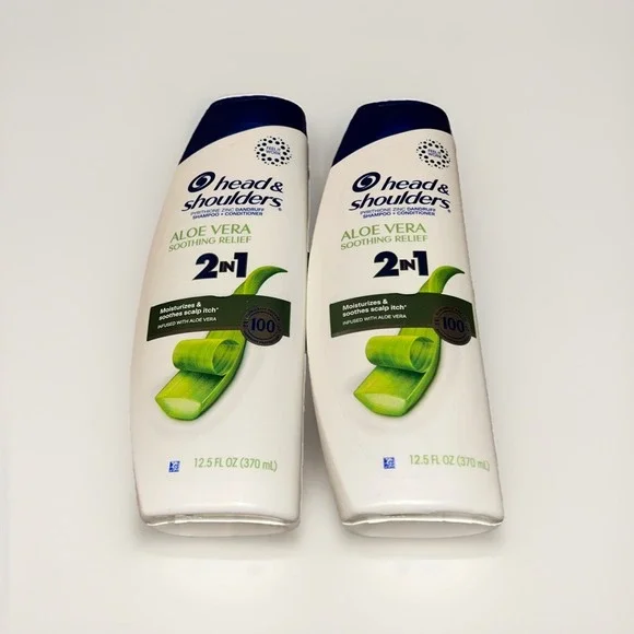 head and shoulders shampoo ALOE limited edition Pack of 2