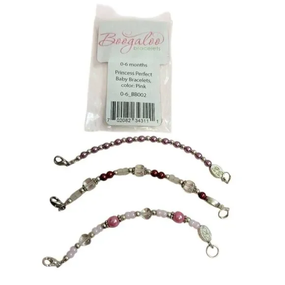 Boogaloo bracelets (3) 0/6 mo 4.38