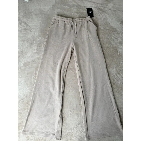 Free Haven Women’s Pull On Straight Leg Beige Pants Size L