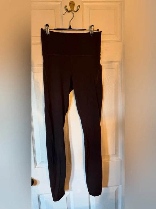 lululemon Brown High-Rise Pocket Leggings