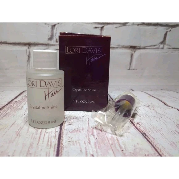 Vintage Lori Davis Hair Crystaline Shine Serum Endorsed By Cher