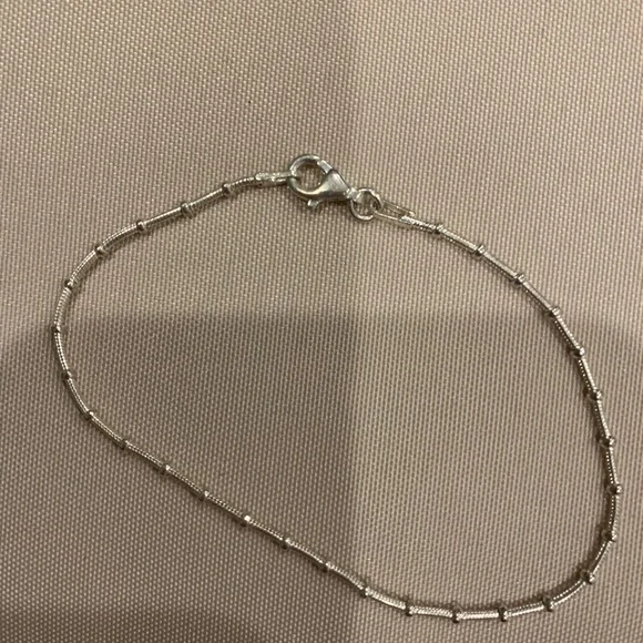 925 Chain & Ball Child’s Bracelet or for Small Wrist 2 6/8” Inside Diameter