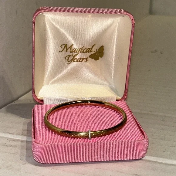 Magical Years Gold Tone Baby Bracelet B4