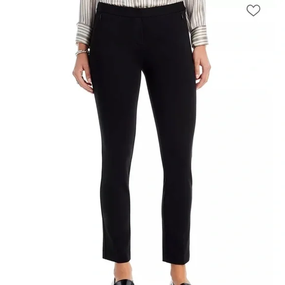 Kobi Halperin Black Zip Up Slim Pants Sz 12