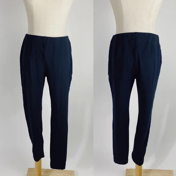 J. JILL Ponte Leggings Black Womens Medium