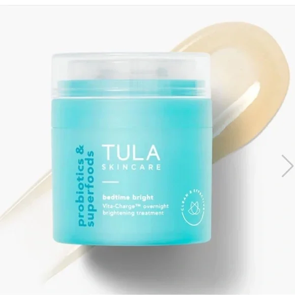 TULA bedtime bright Vita-Charge overnight brightening treatment