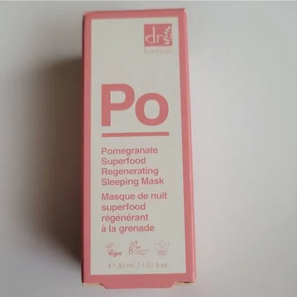 Dr. Botanicals Pomegranate Superfood Regenerating Sleeping Mask