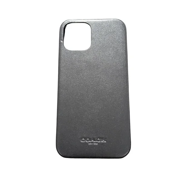 Z9U Coach Leather Slim Protective Case For‎ Apple iPhone 11 Pro In Black