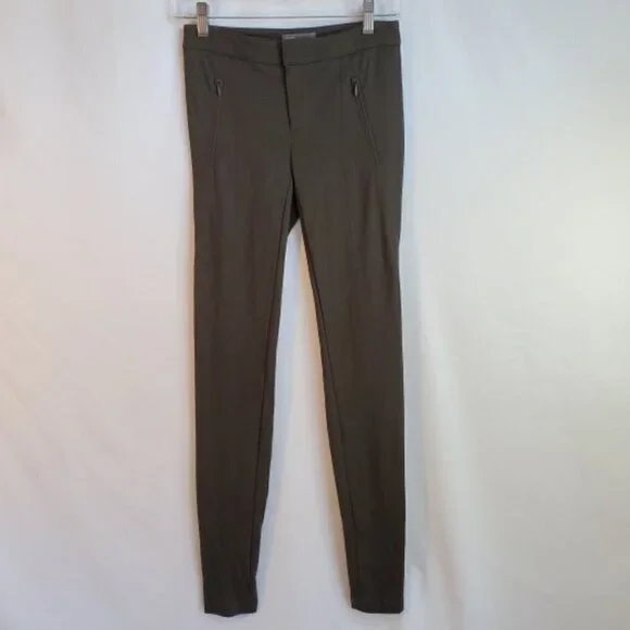 Vince Equestrian-Style Seamed Stretch Leggings