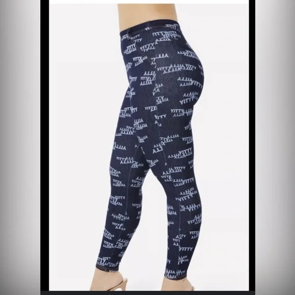 Yitty 5X denim leggings stretchy 1688