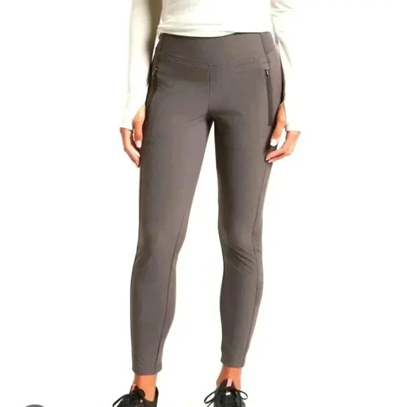 Athleta Headlands Hybrid Tight Pants Shale 2