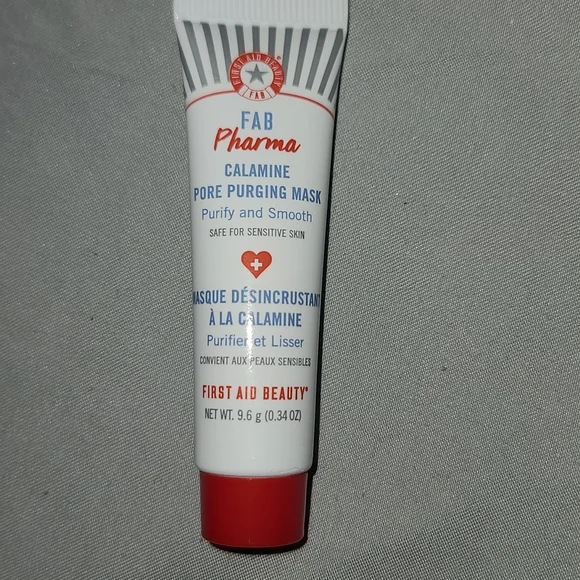 Fab Pharma Calamine Pore Purging Mask First Aid Beauty Travel Size Sample Size
