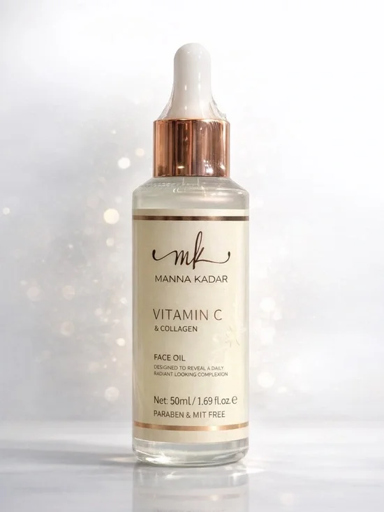 Manna Kadar Vitamin C + Collagen Face Oil 50ml ✨ Radiance Boosting Skincare