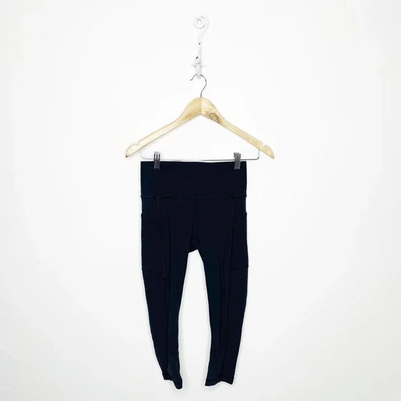 LULULEMON Mind over miles crop LEGGINGS 17