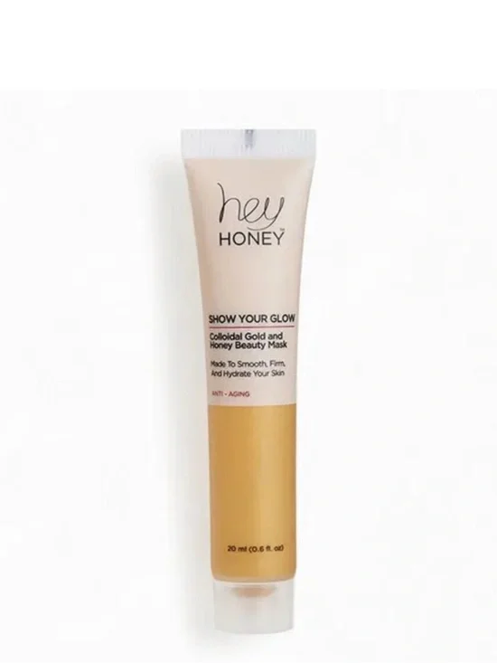 HEY HONEY Show Your Glow - Colloidal Gold & Honey Beauty Mask 20mL