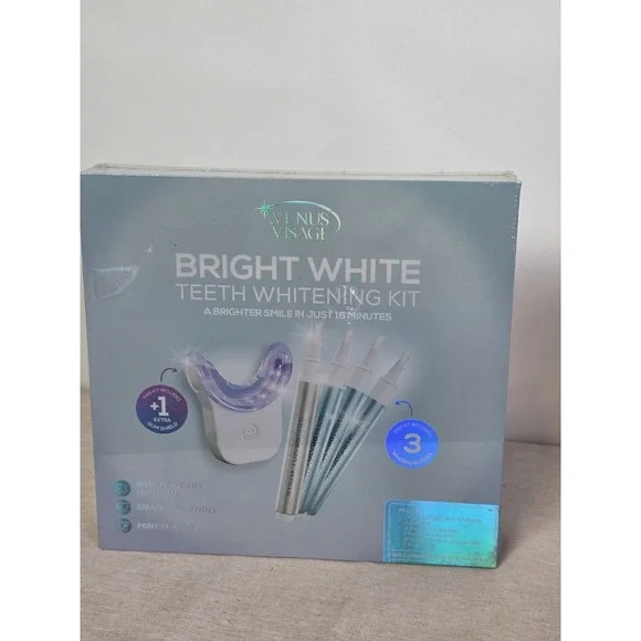 VENUS VISAGE TEETH WHITENING KIT, 4 CARBAMIDE PEROXIDE  WHITENING GEL PENS T17