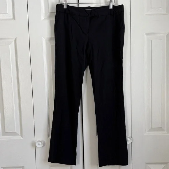 Chloé Black Tailored Trousers – Size 42 (US 10) – Made in France