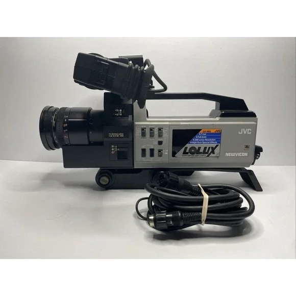 Vintage JVC GX-N80 Color Video Camera Newvicon LoLux 1985 Retro Analog Camcorder
