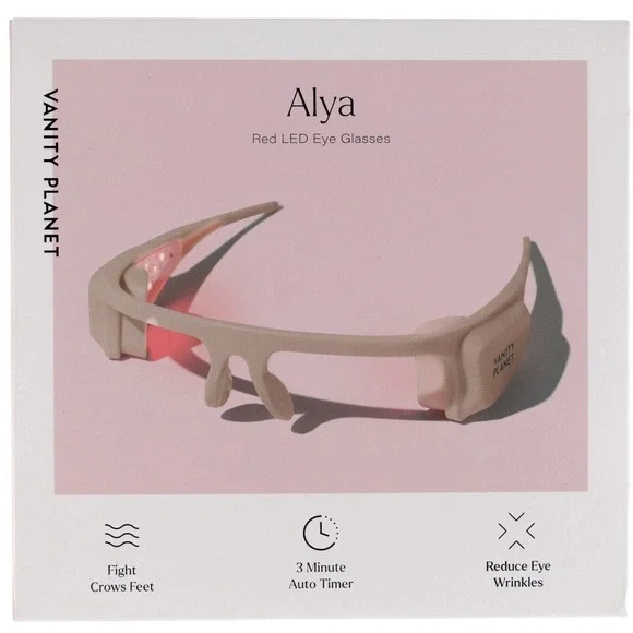 Vanity Planet Alya Red LED Grey New Anti-Aging Wrinkle‎ Tech Eye Glasses