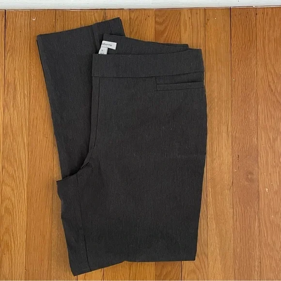 $20 SALE Charcoal Stretch Trousers Liz Claiborne Women’s Pants Business Casual