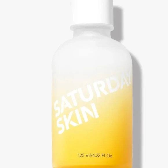 Saturday Skin Yuzu Vitamin C Brightening Toner 125ml New Sealed Glow K-Beauty