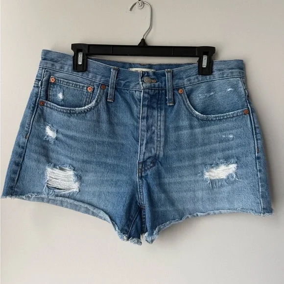 Madewell Relaxed Denim Shorts Size 28