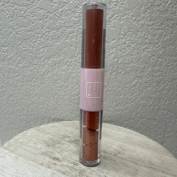 $3 🌙 Beauty Crop Liquid Eyeshadow Duo in: Cinnamon‎ & Fudge FULL SZ