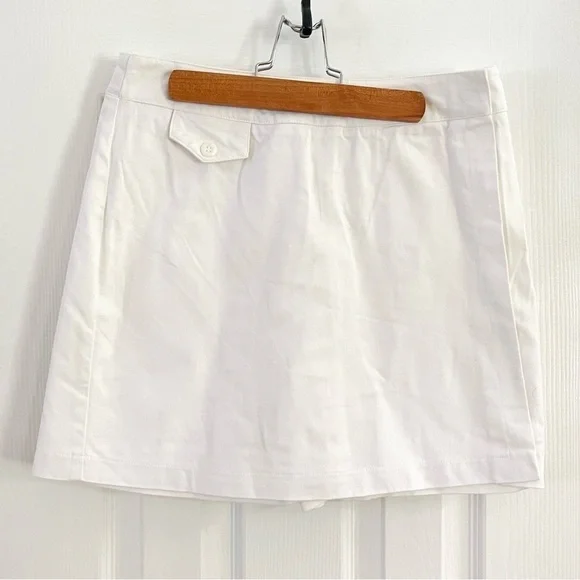 Briggs white cotton skort- Size 4P
