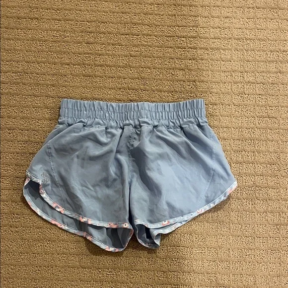 Simply Southern Light Blue Athletic Shorts