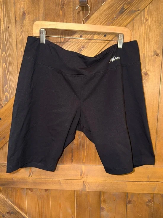 Women's Black Performance Bike Shorts size 3XL