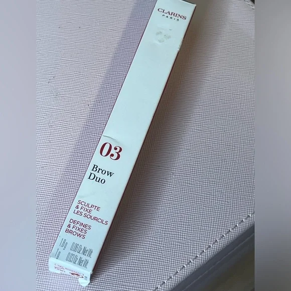 CLARINS • BROW POWDER & TINTED BROW GEL DUO - 03 COOL BROWN • NEW IN BOX