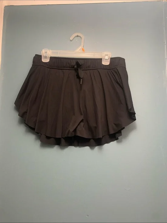 FP Movement by Free People Black Layered Athletic Skort Shorts