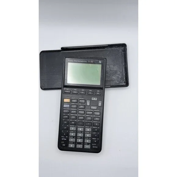 Texas Instruments TI-85 Graphing Calculator TI-85 w/ Cover Tested Works Cleaned